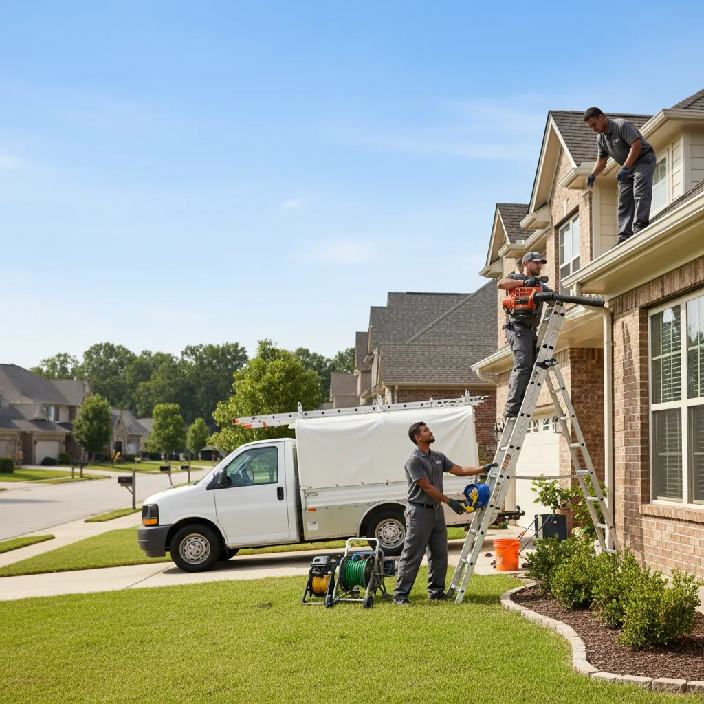 Home Gutter Service in Hulbert, OK near me